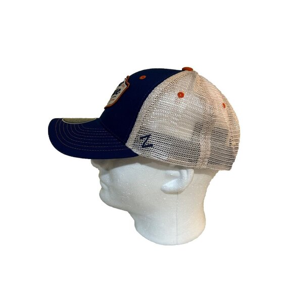 NCAA Zephyr Boise State Broncos Mesh Curved Bill Snapback Hat Cap Blue New - Picture 4 of 7